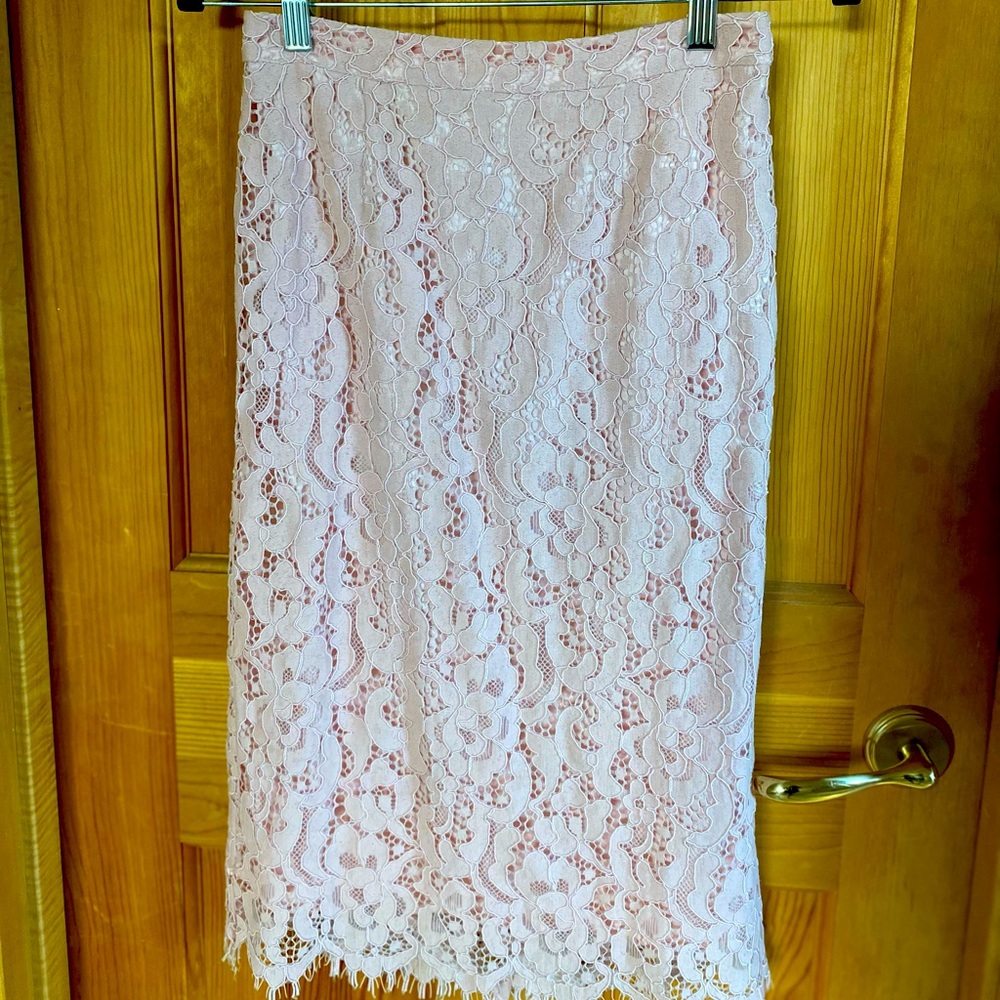 Rachel parcell lace pencil skirt size xs